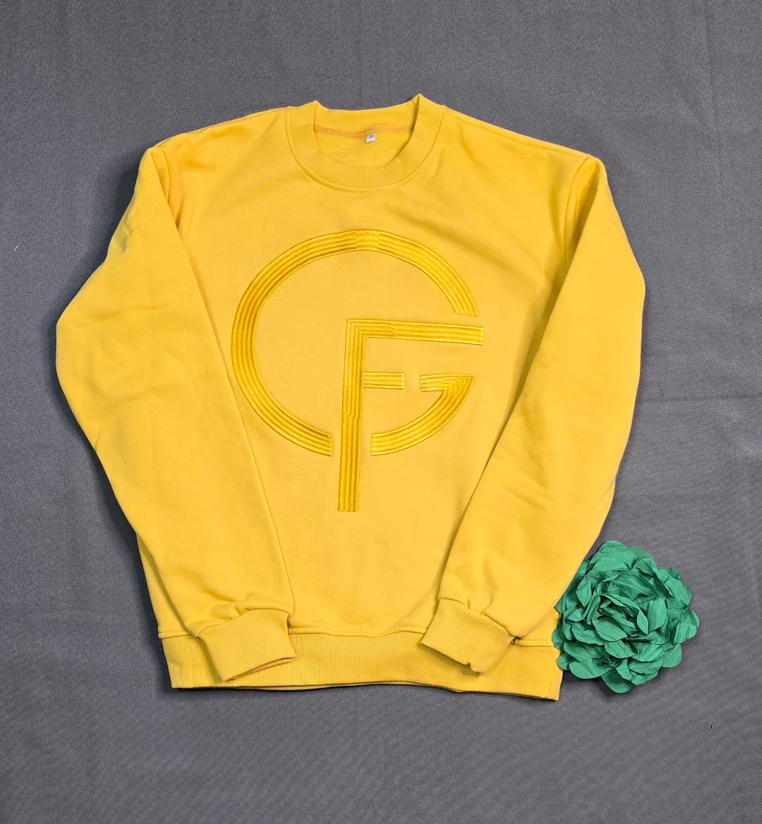 GF 3D Crewneck Embroidery Sweatshirt