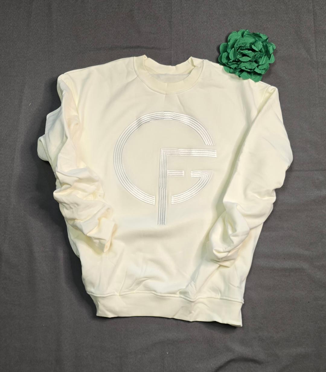 GF 3D Crewneck Embroidery Sweatshirt